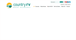 Desktop Screenshot of countrycaravans.co.nz